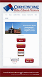 Mobile Screenshot of cornerstonebiblecollege.com